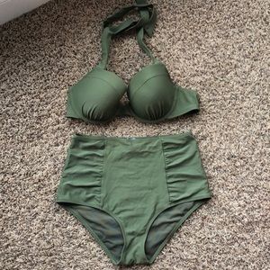 Aerie high waisted swimsuit